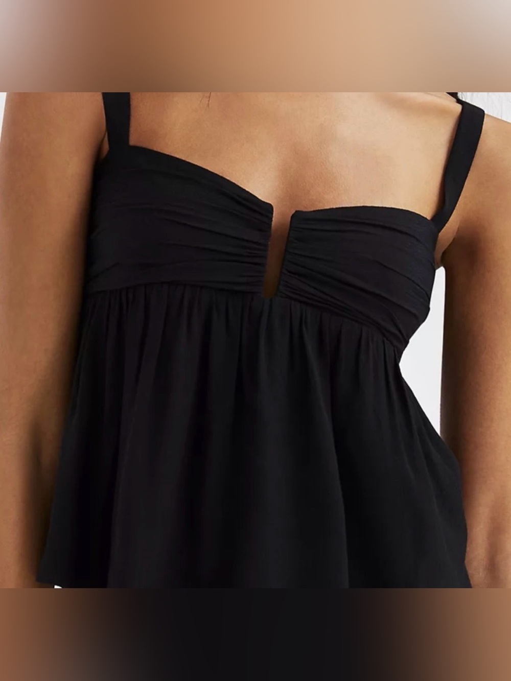 Mare Mare x Anthropology Black Tank